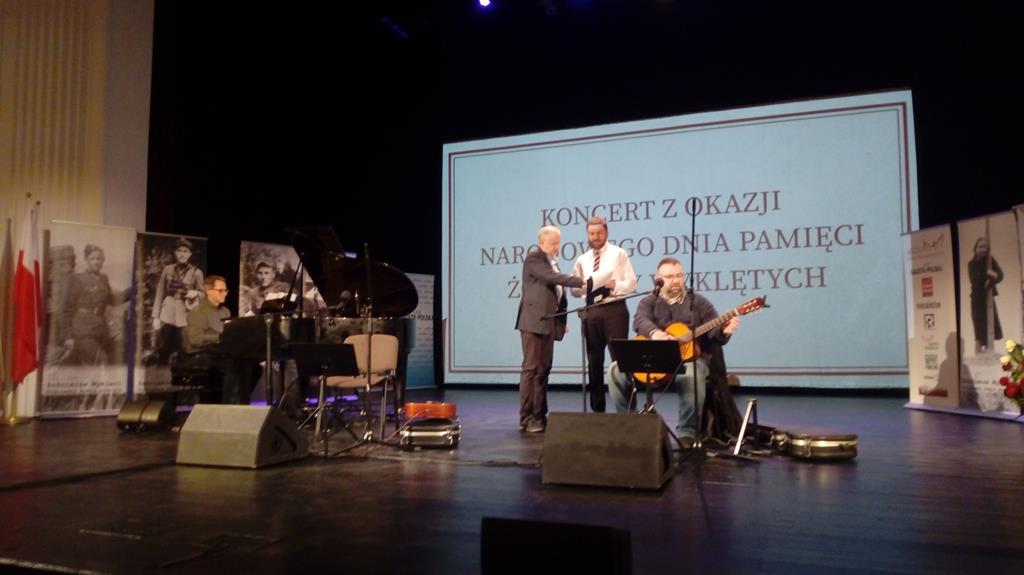 próba koncert wyklęci - Leon Bielewicz