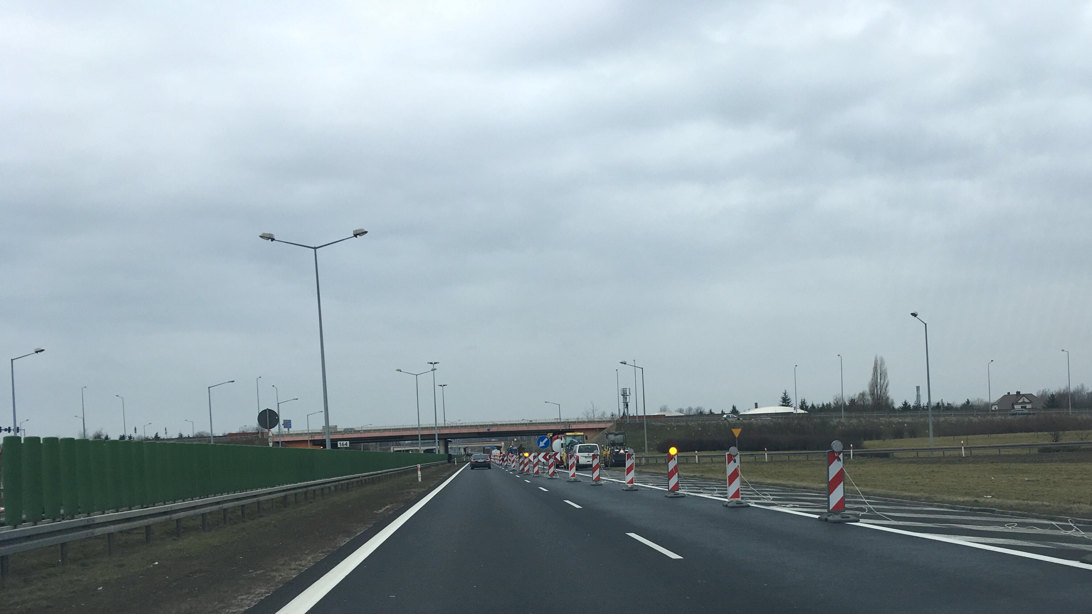 a2 prace zwężanie trzeci pas - Adam Michalkiewicz