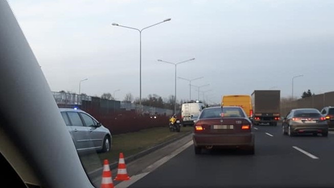 wypadek pijany motocyklista głogowska - FB: Gdzie jest wypadek w Poznaniu/Arek