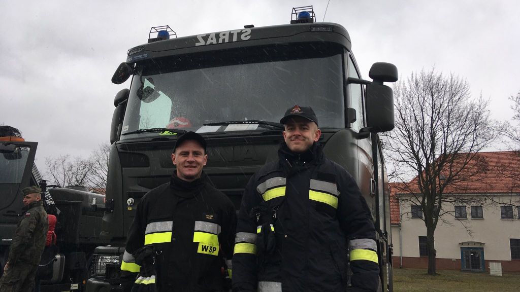 strażacy cswl krzesiny - Michał Jędrkowiak