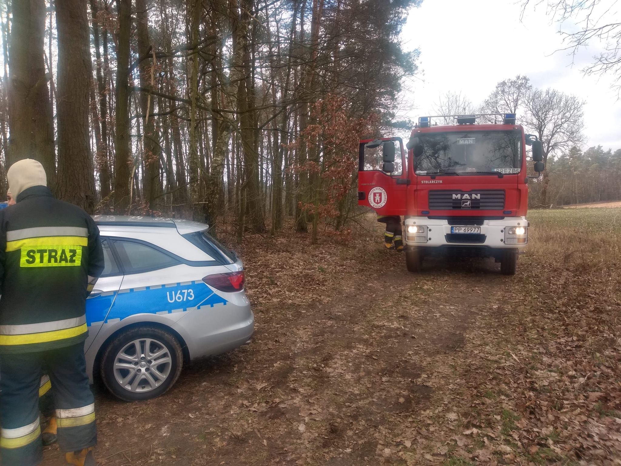 topielec piła  - OSP Wysoka