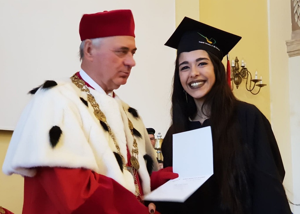 absolutorium uniwersytet przyrodniczy obcokrajowcy - Michał Jędrkowiak