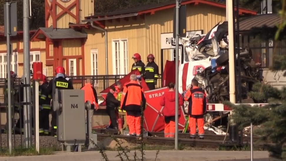 wypadek puszczykowo  - Łukasz Kasprowicz