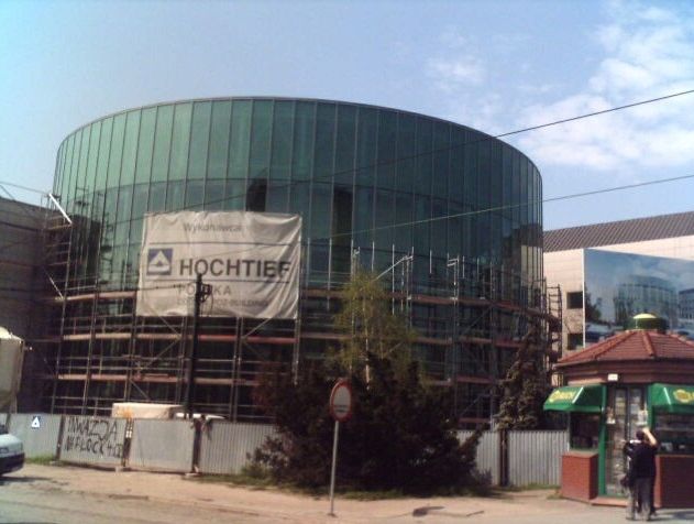 Aula Nova w budowie - Akademia Muzyczna Poznań