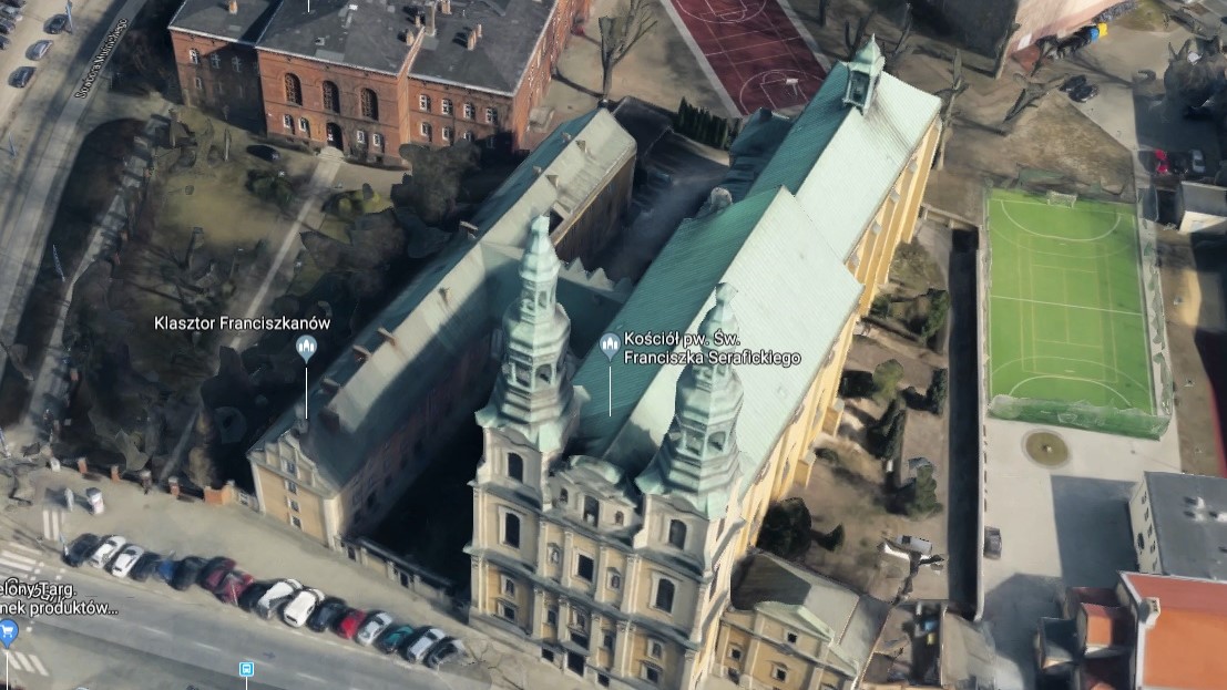 krzyże google - Google Maps