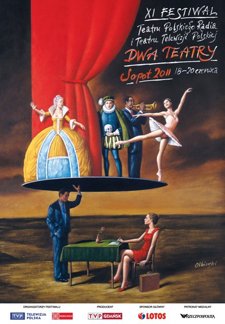 Dwa Teatry - plakat