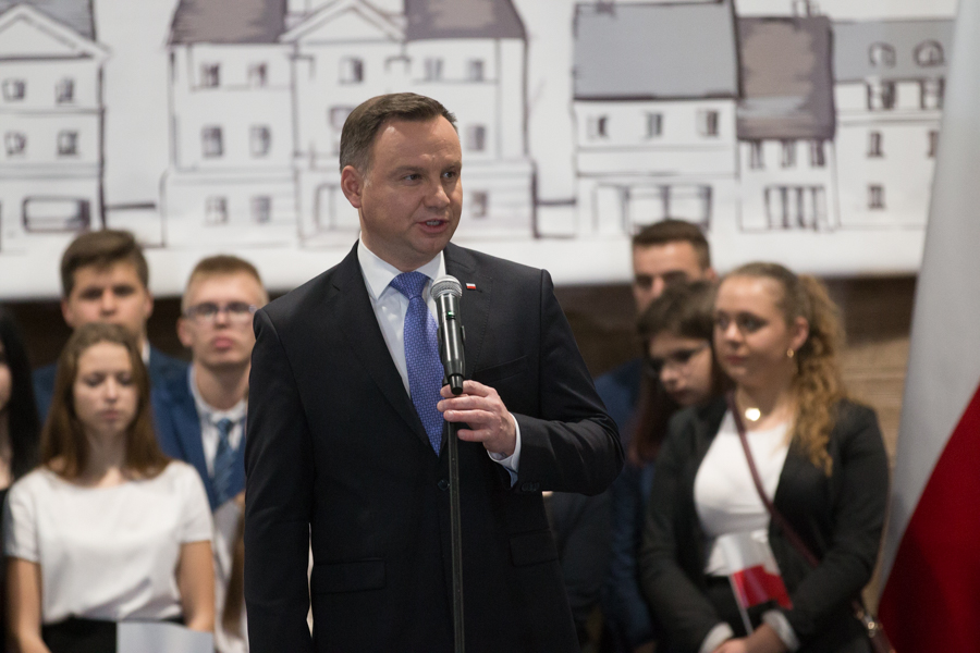 andrzej duda prezydent - Leon Bielewicz