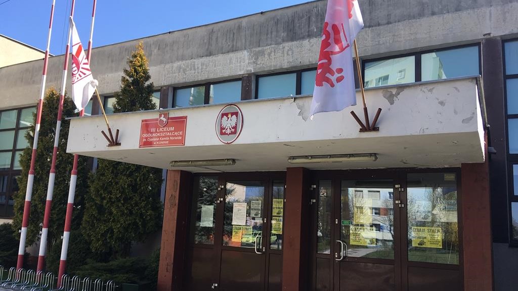 strajk III LO Konin strajk matury - Sławomir Zasadzki