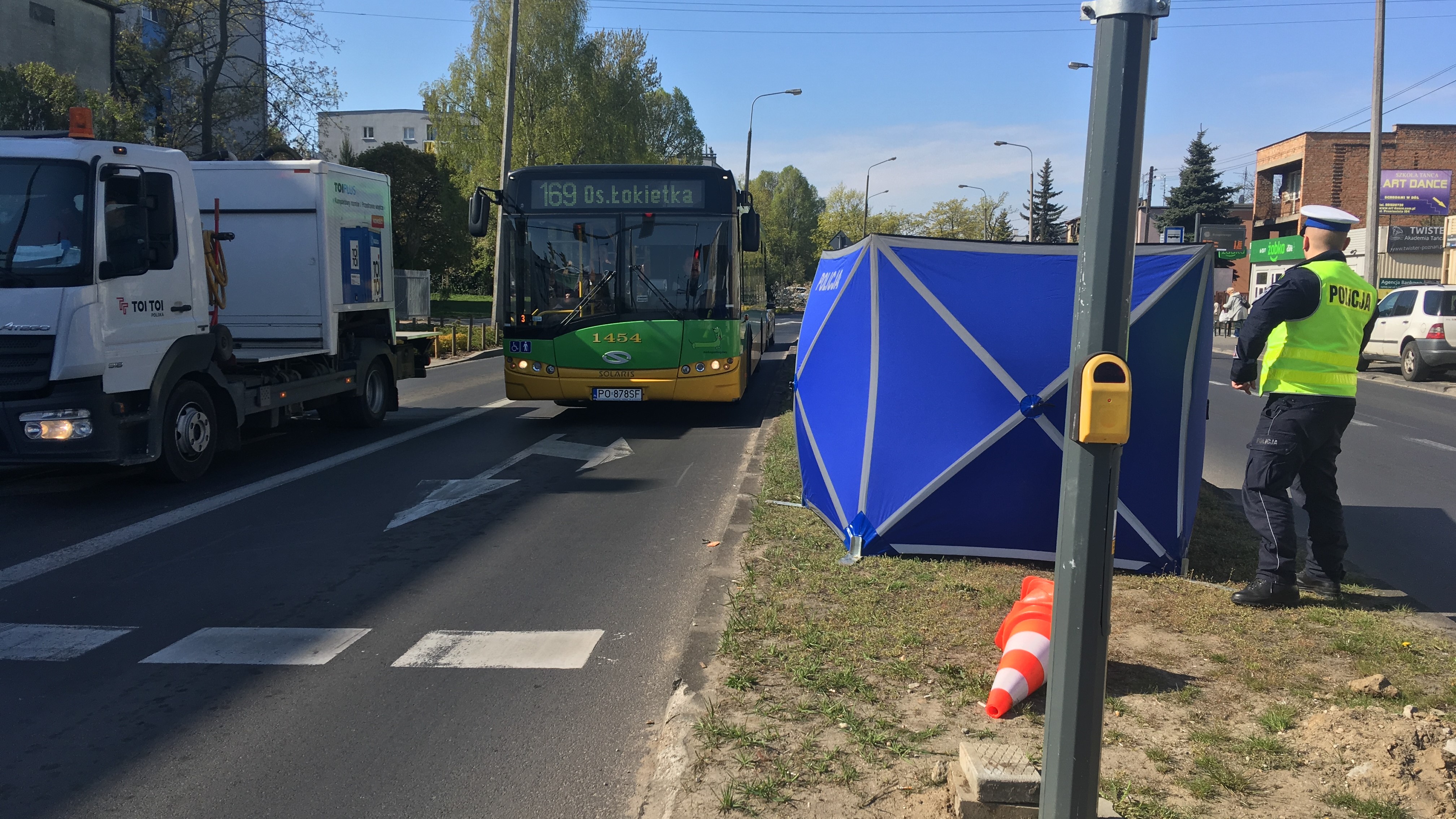 skrzyżowanie policja wypadek - Adam Michalkiewicz