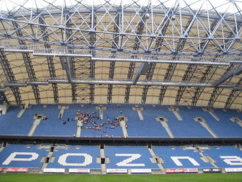 ćwiczenia na Stadionie - Euro - Wojciech Chmielewski
