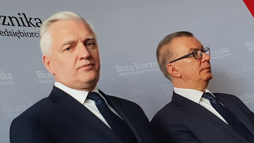 Jarosław Gowin w Poznaniu - Michał Jędrkowiak