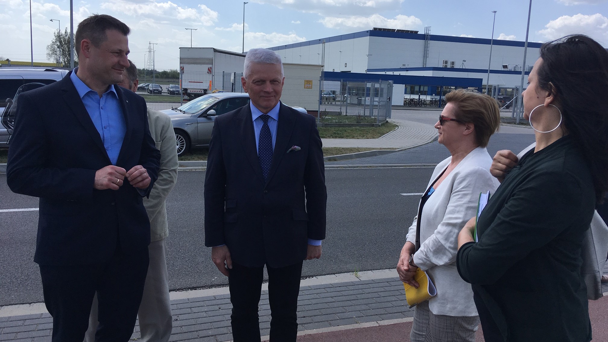 Andrzej Grzyb eurokampania Piła  - Przemysław Stochaj