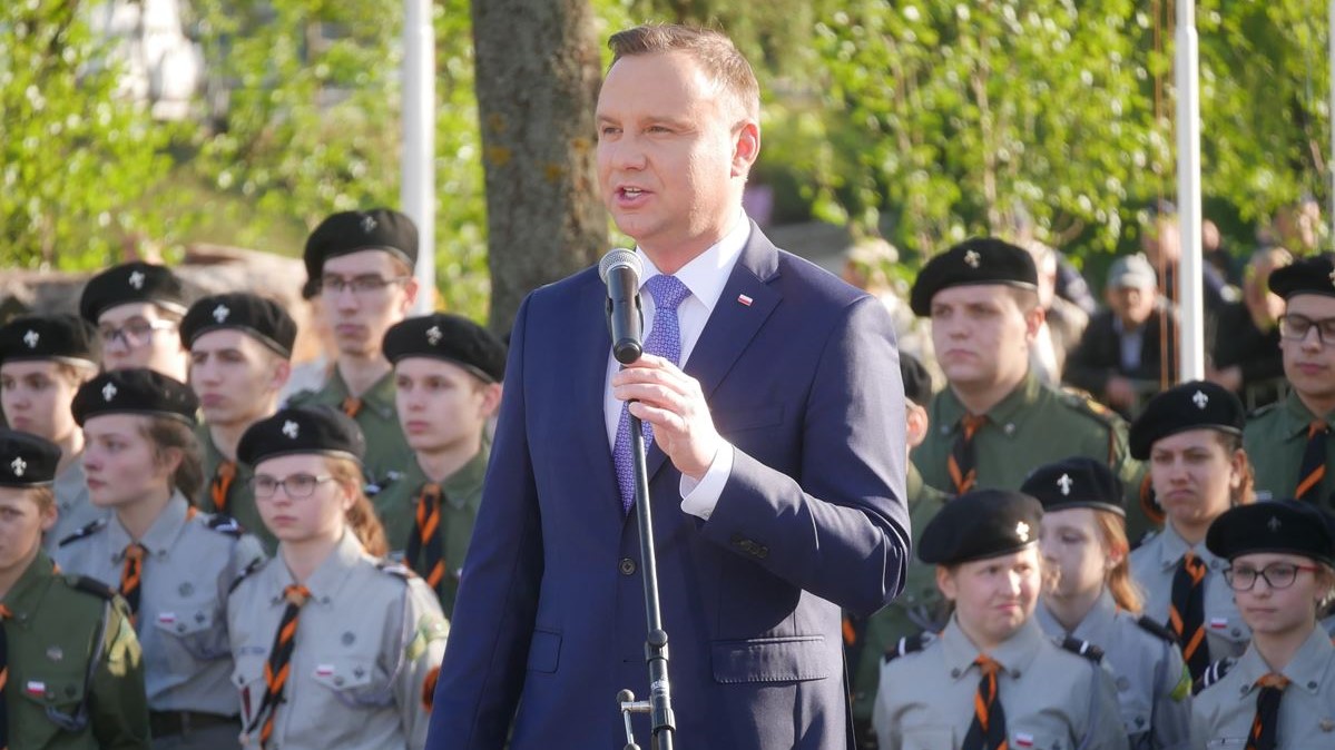 prezydent Duda w Miedzychodzie  - Kacper Witt 