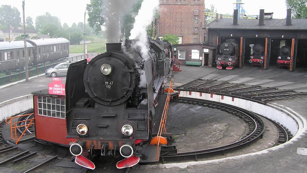 Parowozownia Wolsztyn obrotnica - Parowozownia Wolsztyn