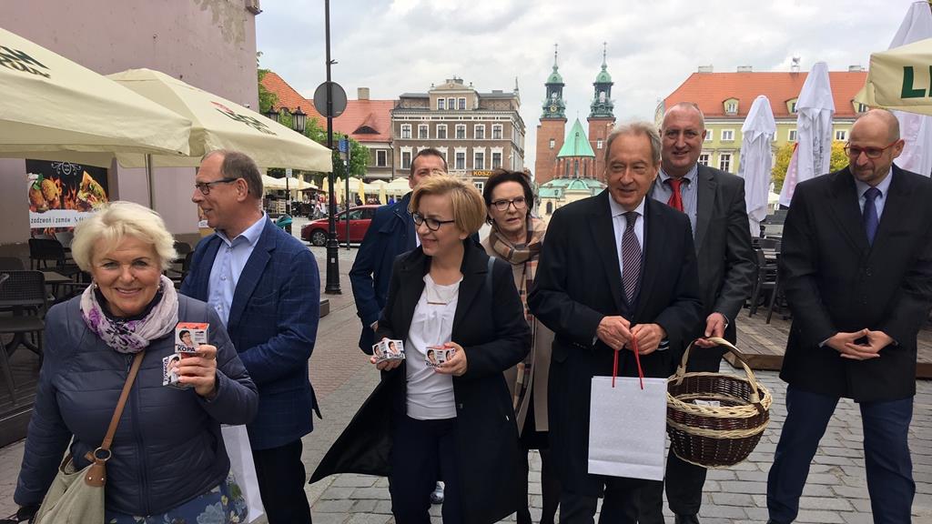 ewa kopacz gniezno wybory kampania - Rafał Muniak