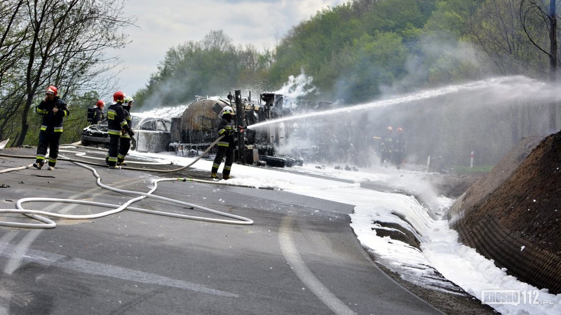 Wypadek dukla cysterna gniezno - Krosno112
