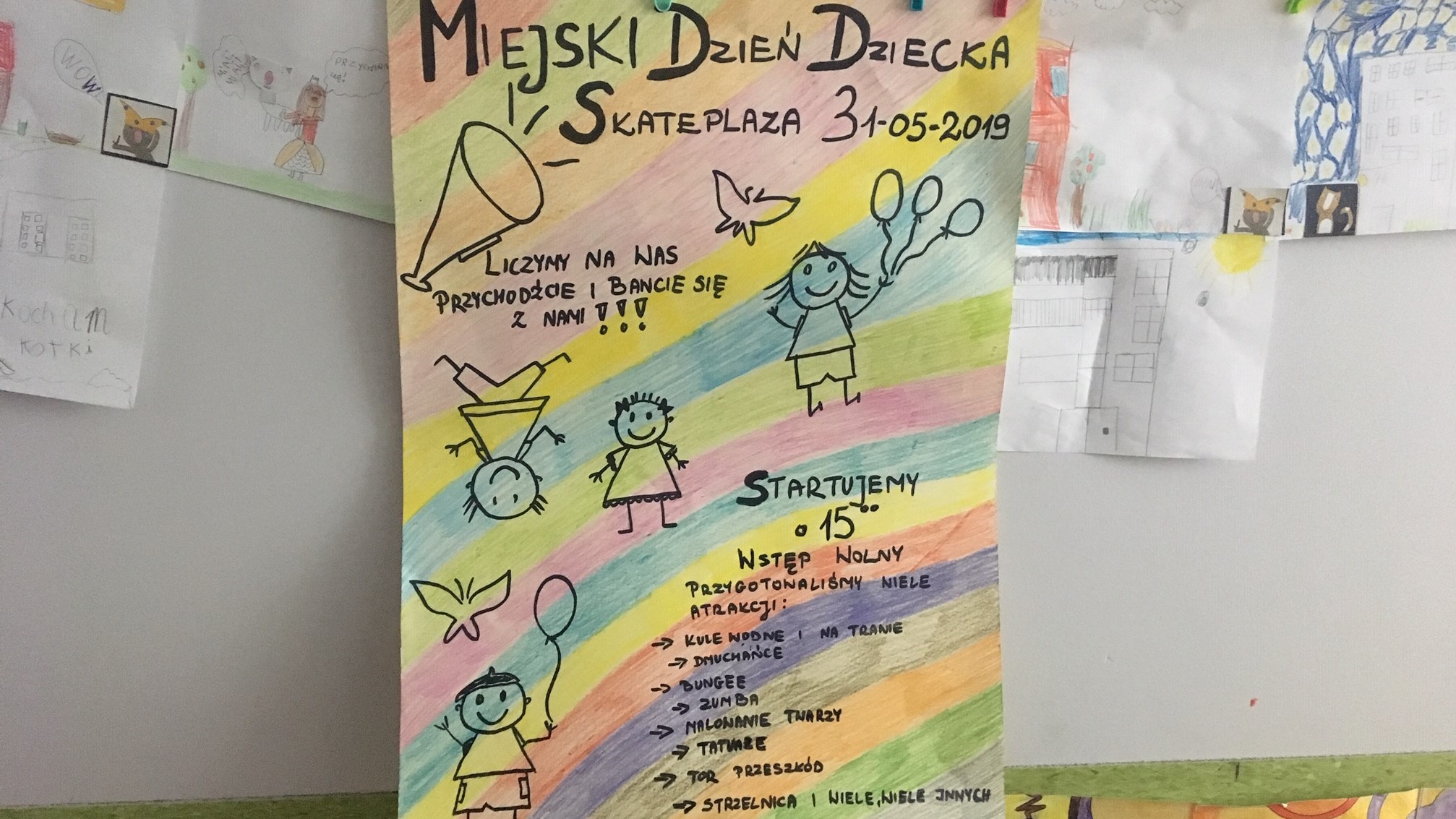 plakat tęcza - Jacek Marciniak - Radio Poznań