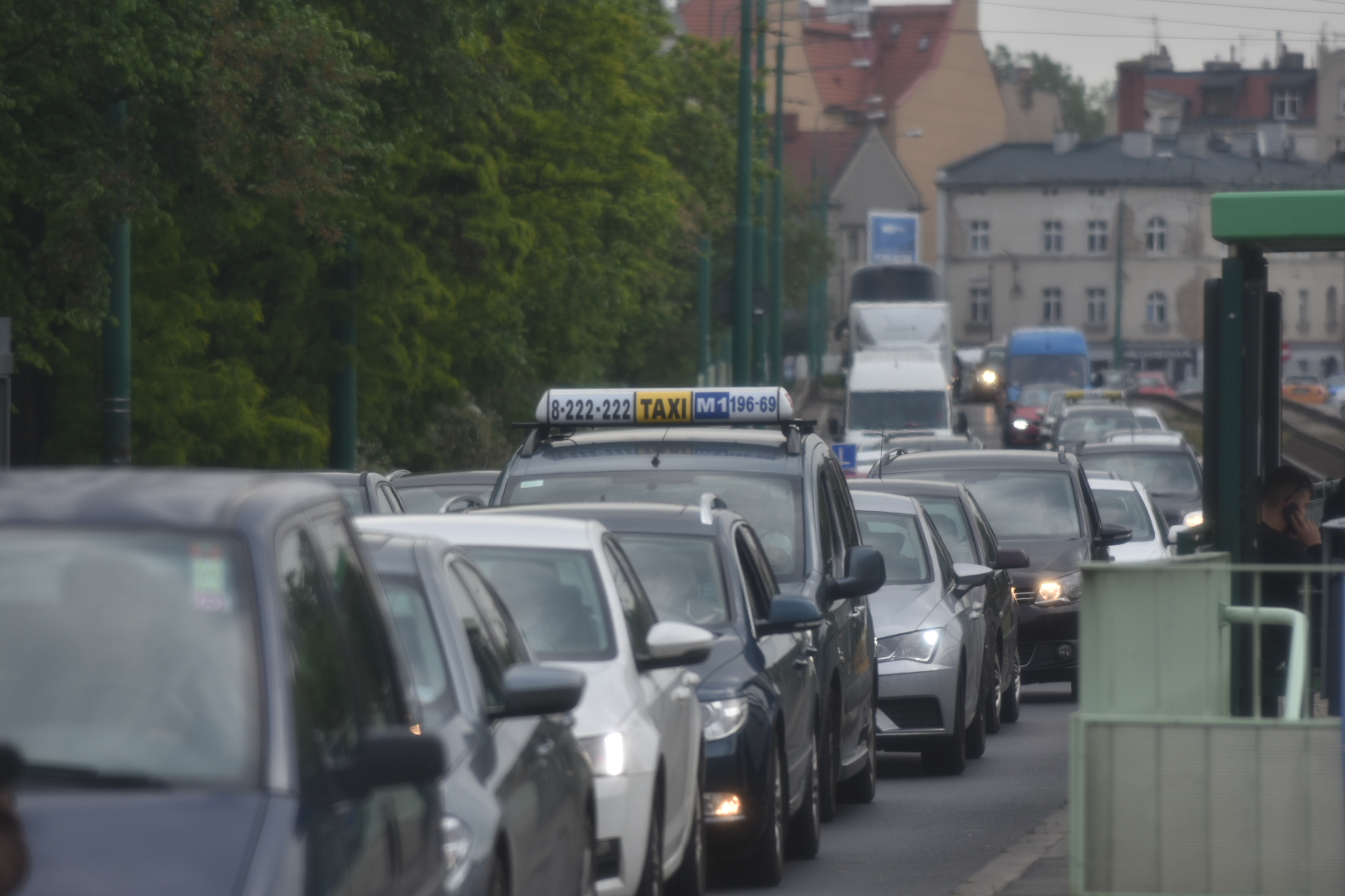 korek poznań centrum miasto korki - Wojtek Wardejn