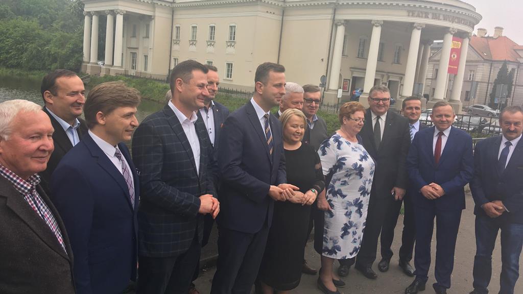 kosiniak kamysz w kaliszu PSL - Danuta Synkiewicz