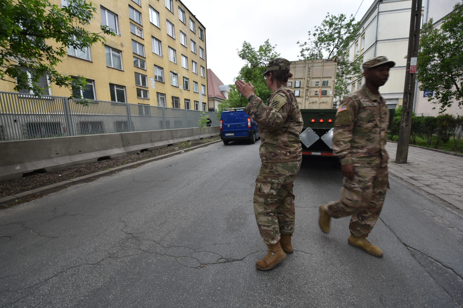 zniszczona sygnalizacja świetlna polna bukowska - Wojtek Wardejn