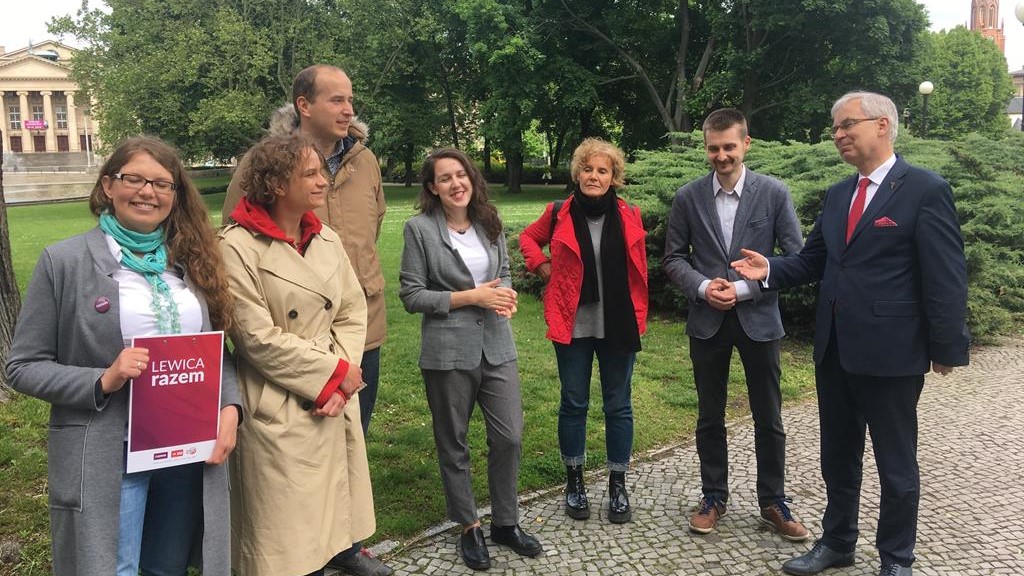 lewica razem partia konferencja - Piotr Jaśkowiak