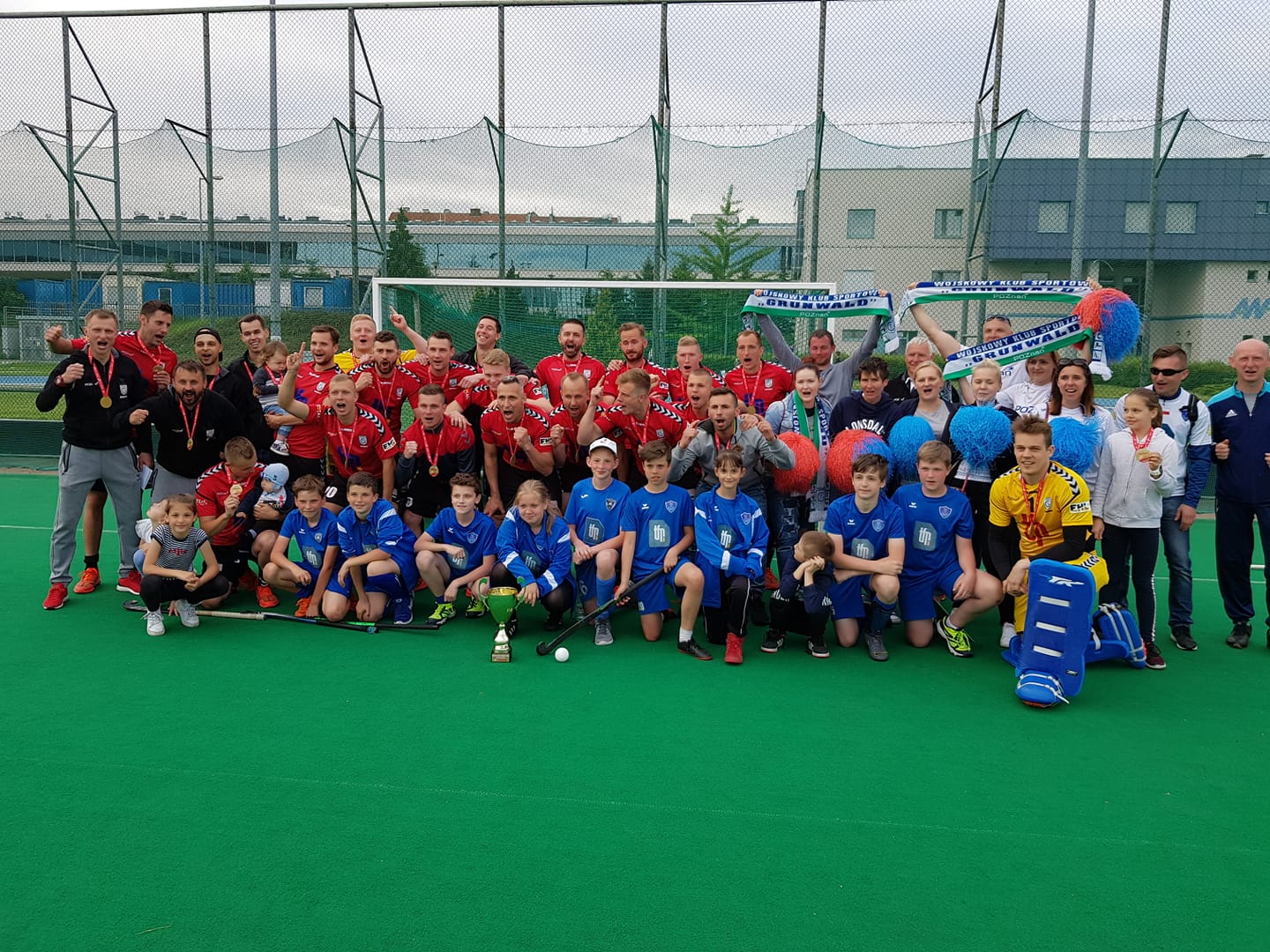 grunwald poznań mistrz polski - FB: WKS Grunwald Poznań "hokej na trawie"