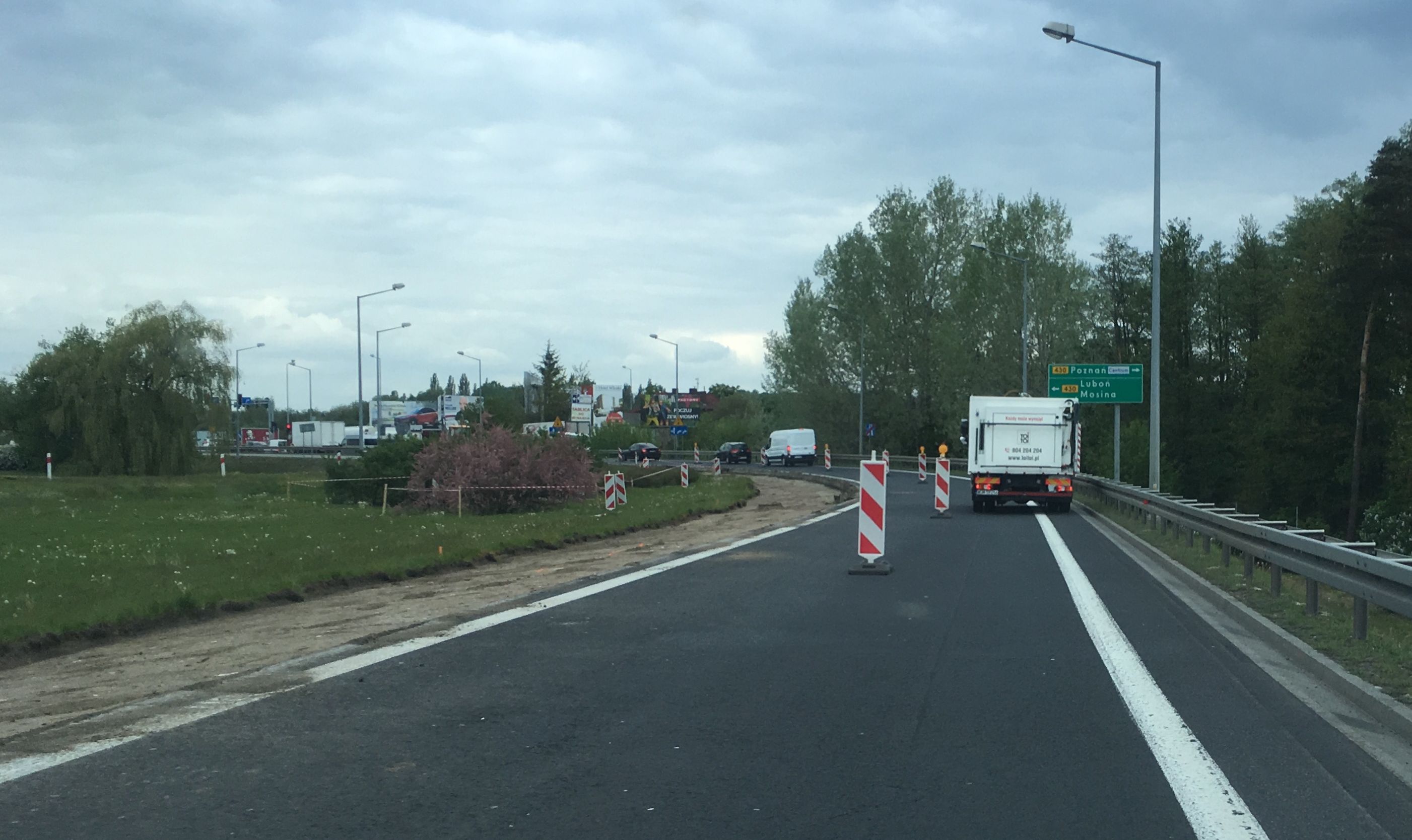 wezeł poznań luboń łącznica - MotoSygnały