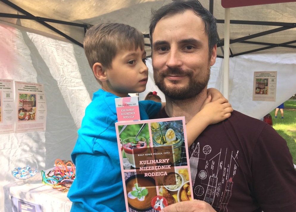 książka kucharska dla dzieci biały konik - Sławomir Zasadzki