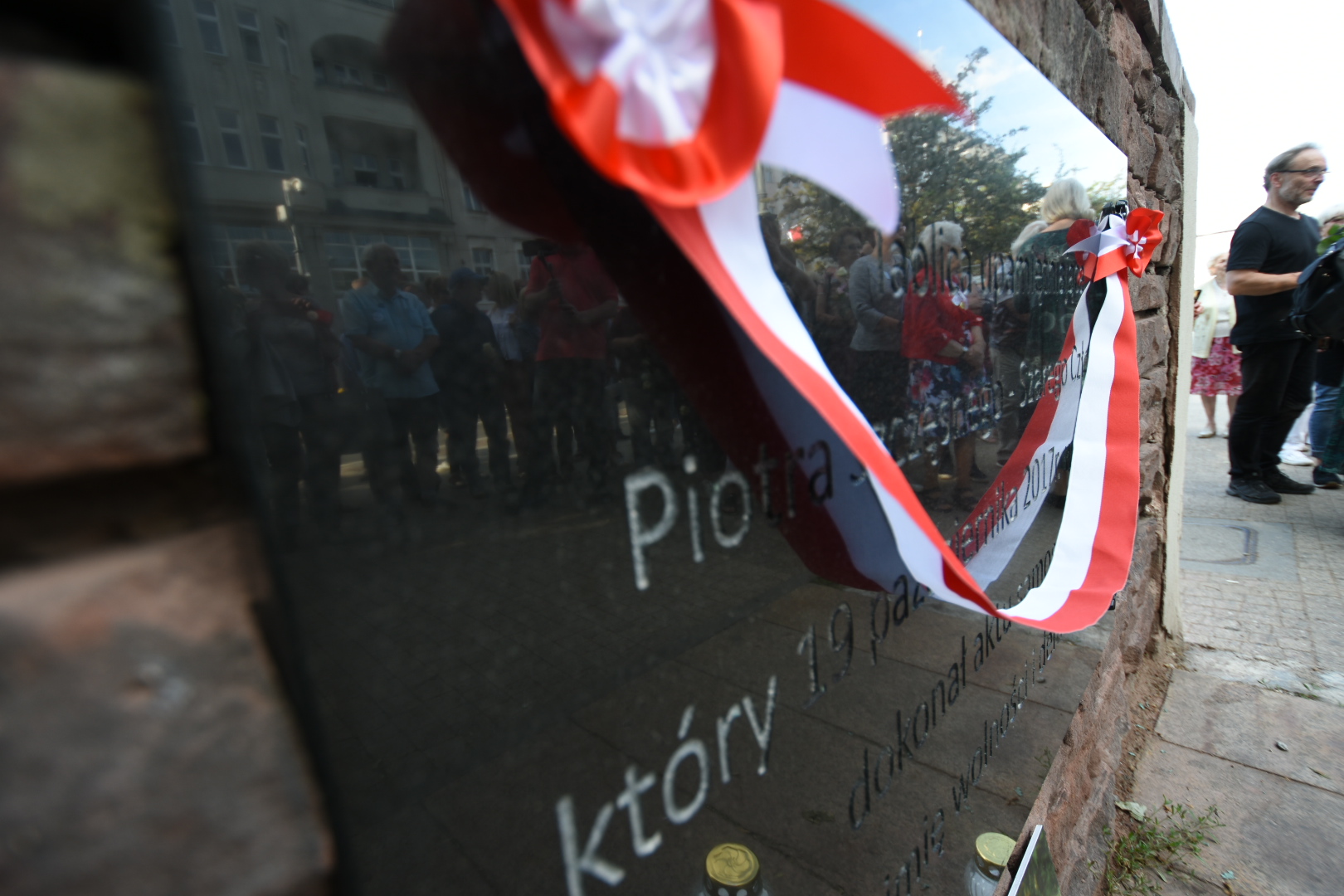 piotr szczęsny spalony tablica KOD - Wojtek Wardejn