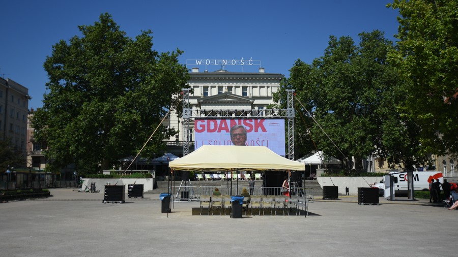 plac wolności obchody gdańskie relacja - Wojtek Wardejn