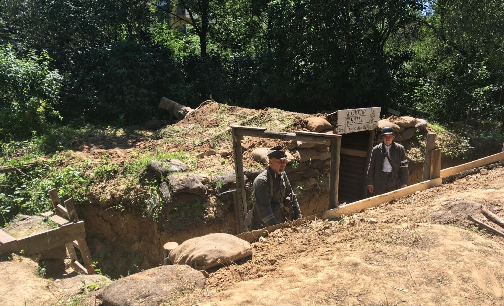 okopy replika powstanie wlkp - Adam Michalkiewicz