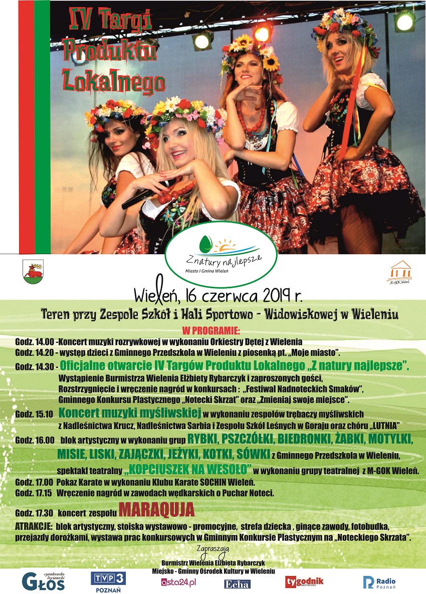 Plakat Targi Produktu Lokalnego 2019 - Materiały prasowe