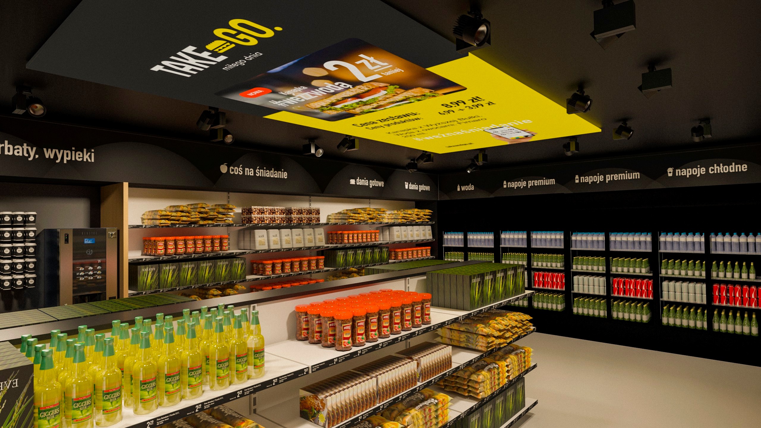 Take&Go sklep bez obsługi  - Materiały prasowe