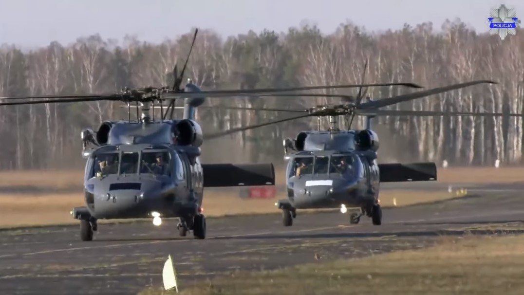 black hawk policyjny - Polska Policja