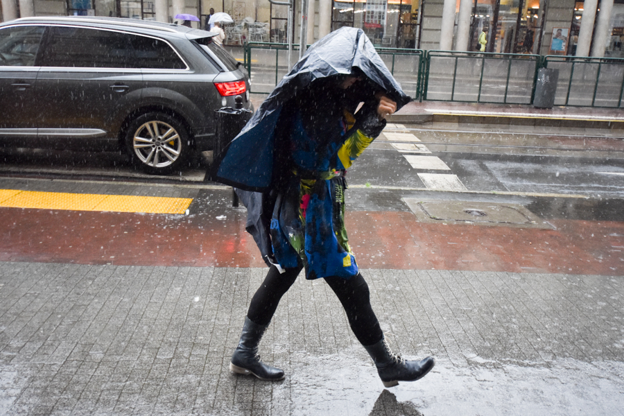 deszcz ulewa poznań - Wojtek Wardejn