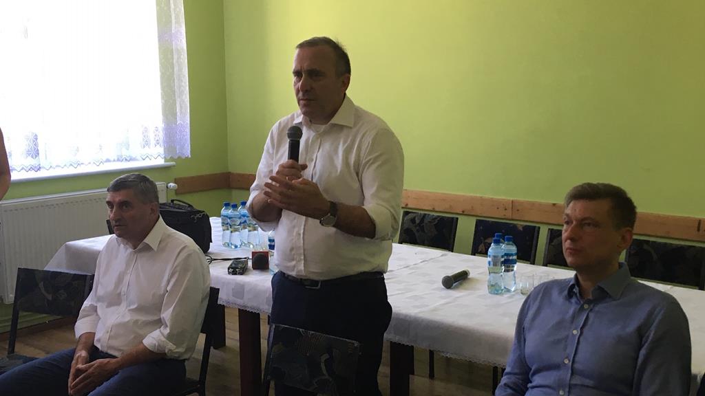 Grzegorz Schetyna w Gołaszynie k. Rawicza  - Jacek Marciniak