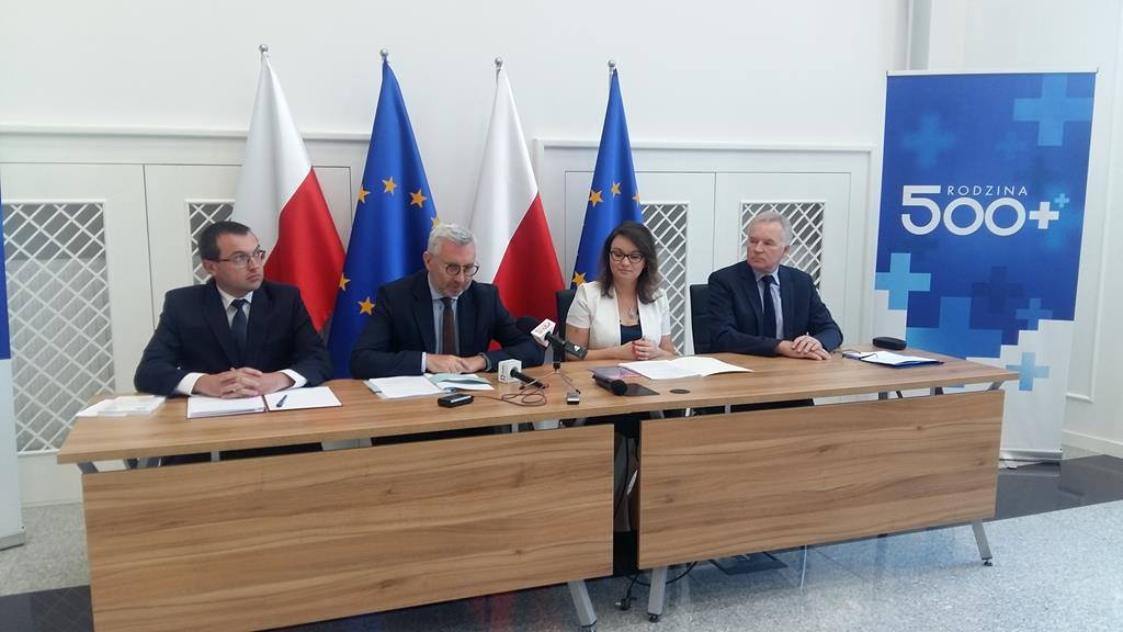 Wiceminister Rodziny, Pracy i Polityki Społecznej Kazimierz Kuberski 500 plus - Magdalena Konieczna