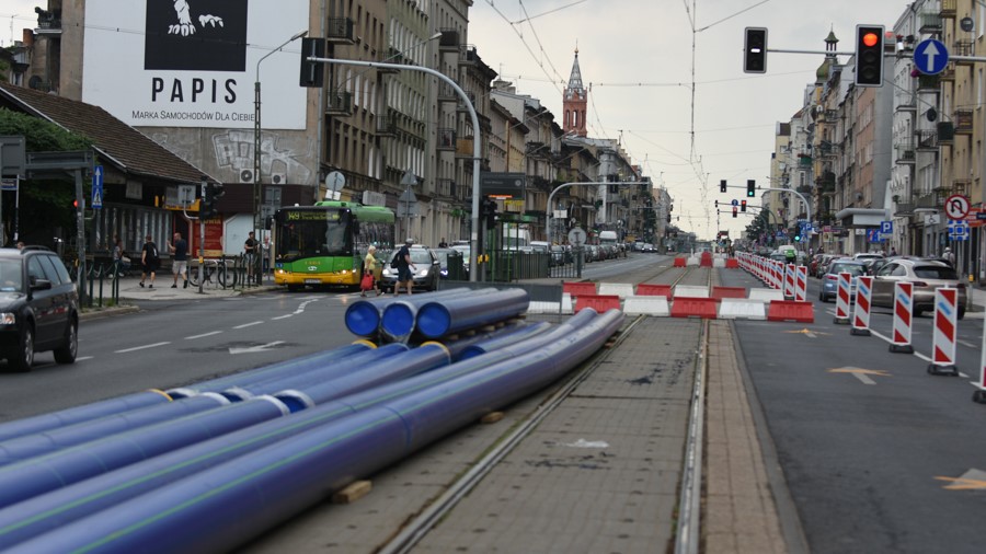 przebudowa ulica głogowska - Wojtek Wardejn