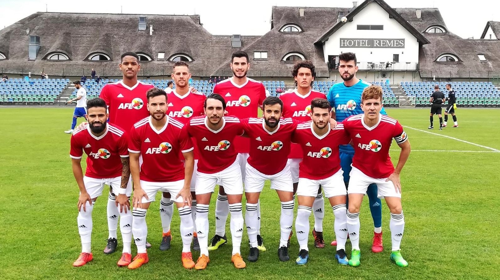 opalenica piłkarze z hiszpani AFE - Twitter AFE