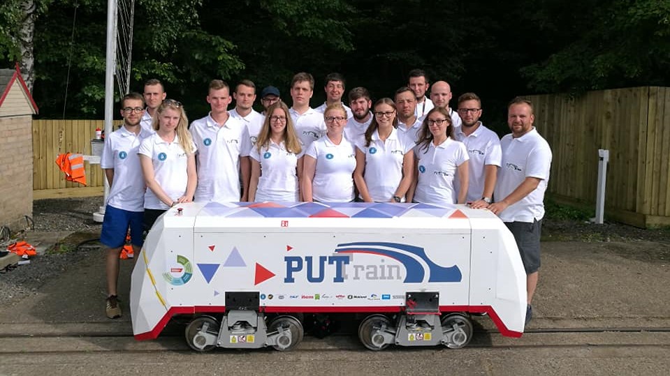 putrain lokomotywa politechnika poznańska - FB: Politechnika Poznańska