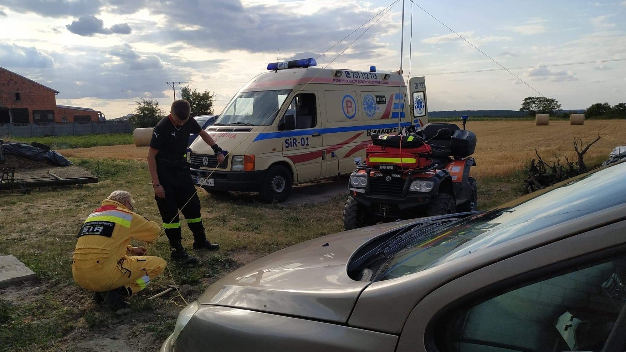 poszukiwania mieszkańca piasków - Stowarzyszenie Szukamy i Ratujemy