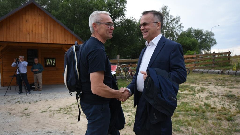 Łęcki Sellin wiceminister murowana goślina orzeł i krzyż - Wojtek Wardejn