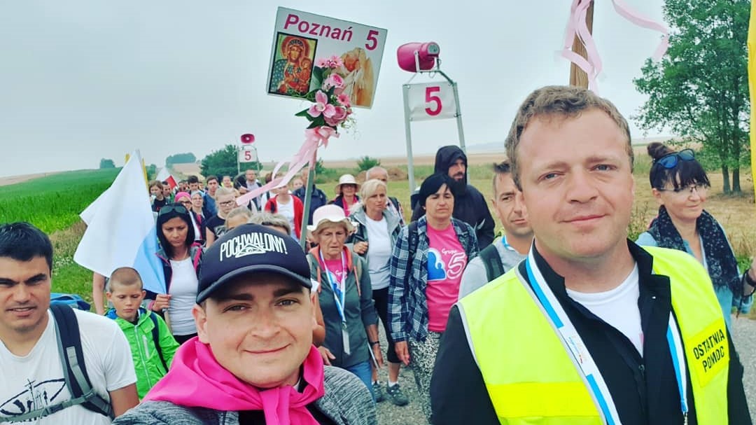 Pielgrzymi Jasna Góra Poznań - FB: Łukasz Łukasik