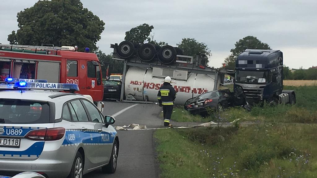 wypadek dk11 koszuty cysterna - Rafał Regulski
