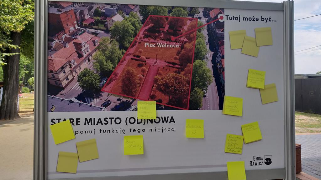 Karteczkowe konsultacje w Rawiczu - Jacek Marciniak