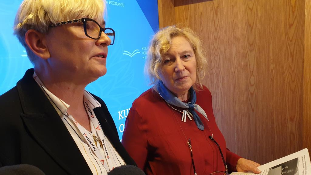 Wielkopolska Kurator Oświaty Elżbieta Leszczyńska - Michał Jędrkowiak