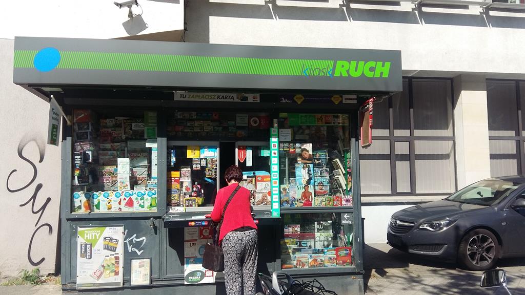 kiosk Ruchu ul Mickiewicza Poznań - Magda Konieczna