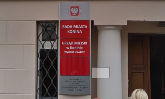 Rada Miasta Konin - Goggle street view