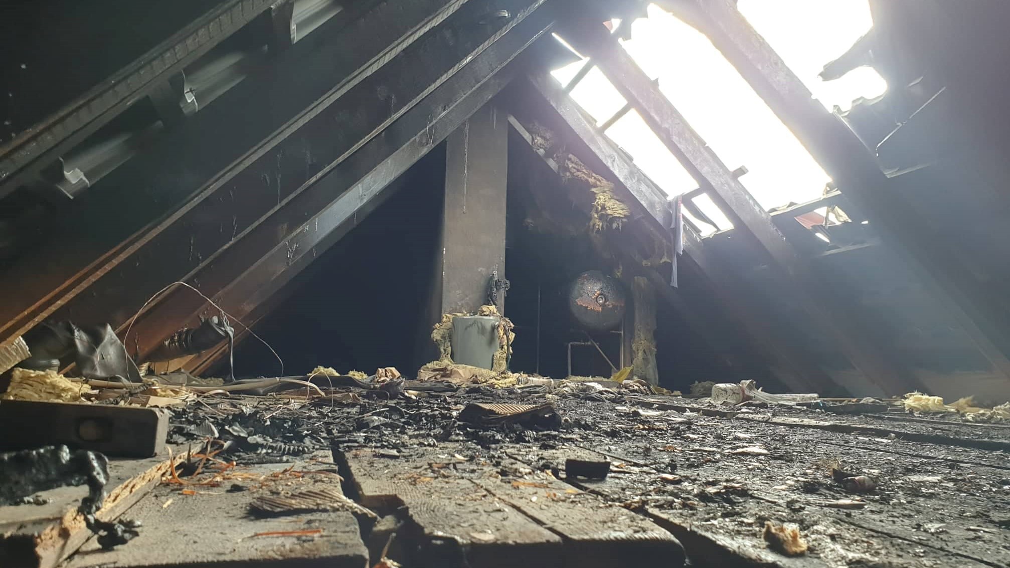 zniszczony dom jastrowie - Dominik Zinkowski