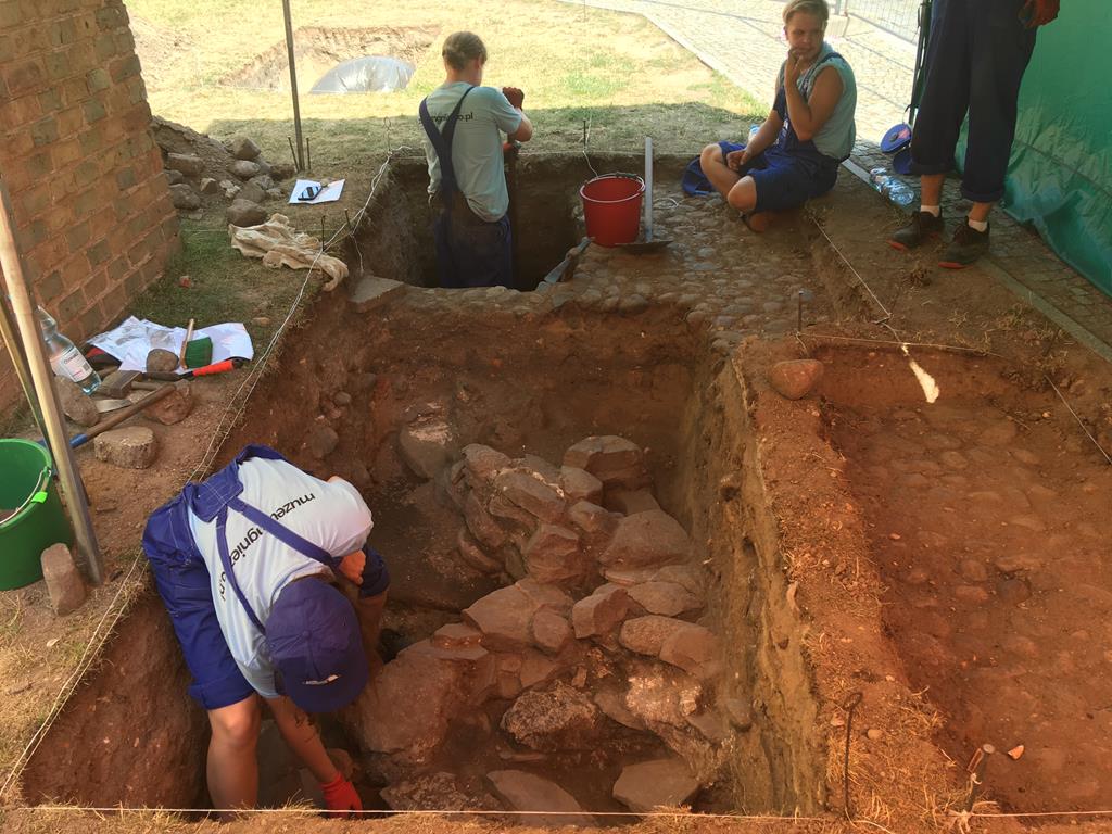 wzgórze lecha gniezno badania archeologiczne palatium - Rafał Muniak